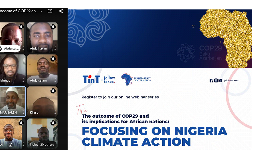 Post-COP29 Webinar: Implications for African Climate Action